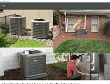Tablet Screenshot of hendershotsheatingandcooling.com